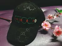 gucci tapa baseball en serge broderie pilote